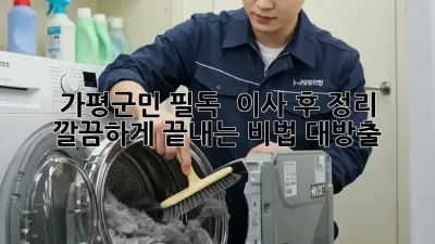 가평군민 필독! 🏡 이사 후 정리, 깔끔하게 끝내는 비법 대방출! ✨